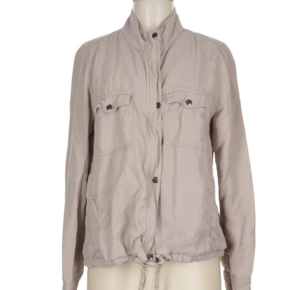 Byron Bay / light grey-blue color / utility jacket - Picture 1 of 6